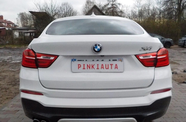 BMW X4 cena 78900 przebieg: 60514, rok produkcji 2018 z Ostroróg małe 781